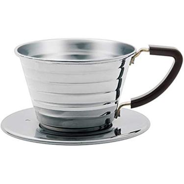 Imagem de Kalita Coador de café Wave 155 de aço inoxidável, tamanho, prata