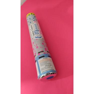 Imagem de Lança Confete Chá Revelação Azul - Silver Plastic