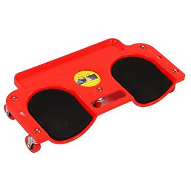 Imagem de Lâminas de joelho, almofadas de rolamento ABS à prova de impacto com rodas 5 rodízios giratórios 250 libras bandeja de ferramentas de reparo