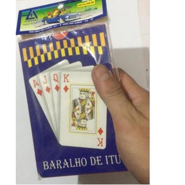 Jogo De Cartas Baralho Truco Plástico Com 104 Cartas Premium