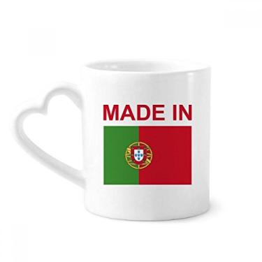 Imagem de Feito em Portugal Country Love Caneca Café Cerâmica Copos Copo Coração Vidro