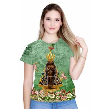 Imagem de Blusa T-Shirt Religiosa Católica Nossa Senhora Aparecida Blt1555 - Eva