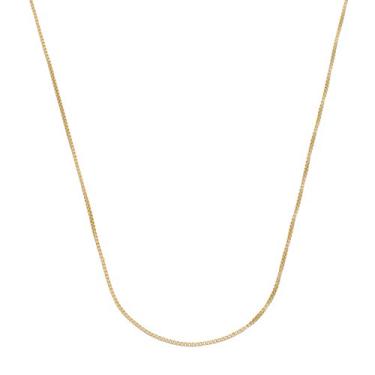 Imagem de Correntinha Veneziana Fina Banhada A Ouro Unisex 70 Cm Top