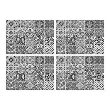 Imagem de Jogo Americano Dutblin Cz 6 Peças 30x40 Base Emborrachada