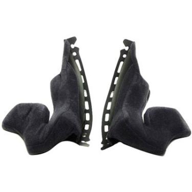 Imagem de Shoei conjunto de almofadas de bochecha GT-Air Street Bike moto capacete acessóriosShoei 31mm preto 0218-4005-31-HH-FBA