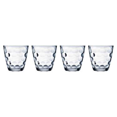Imagem de Jogo Copos Vidro Redondo Bangkok 4 Peças Transparente 250ML