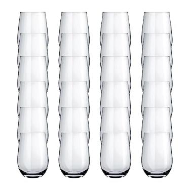 Imagem de Jogo Copo Água e Suco Dubai 350 ml Nadir - Kit 24 Unidades