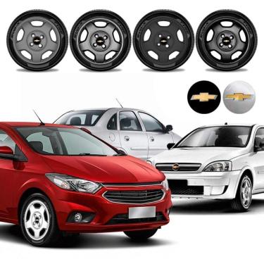Imagem de Jogo calota Chevrolet Corsa Hatch Sedan  Prisma Aro 14