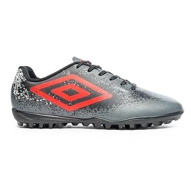 Imagem de Chuteira Society Umbro Cosmic Grafite/coral/preto U01fb051-801-41
