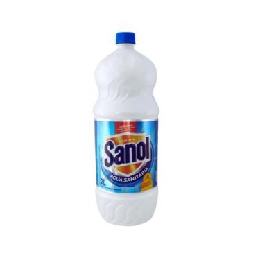 Imagem de Água Sanitária Com 2 Litros Sanol - Total Química
