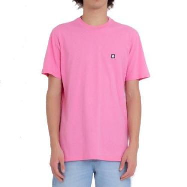 Imagem de Camiseta Element Sunny Crew Masculina Rosa