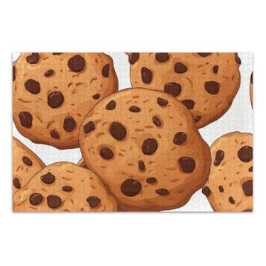 Imagem de Chocolate Chip Cookies Puzzle, Puzzles 500 Pieces, Puzzels for Adults, 1000 Puzzles for Adults