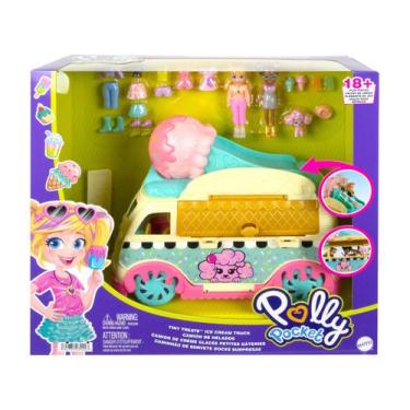 Imagem de Playset Polly Pocket Caminhão De Sorvetes  - Mattel