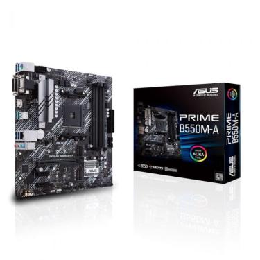 Imagem de Placa mae asus prime B550M-A - amd AM4 - matx - vga/hdmi/dvi