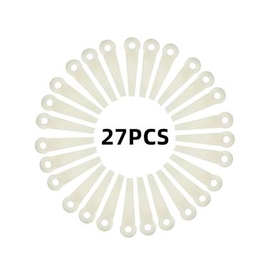 Imagem de Taruimoo 27 lâminas para comedores de ervas daninhas, lâminas de substituição de policorte de cabeça de corte poli para Stihl 5-3,6-3,7-3,10-3,20-3,40-3,41-3