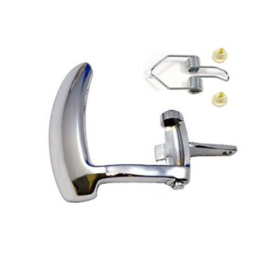 Imagem de PT Auto Warehouse GM-2576M-1RH - Maçaneta interna interna da porta apenas, cromada - lado do passageiro da PT Auto Warehouse