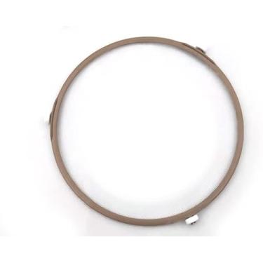 Imagem de GE WB06X10689 Anel de roda de suporte de rolo de placa giratória de vidro para micro-ondas