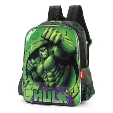Imagem de Mochila Escolar Hulk Marvel Avengers IS39581-AG - Luxcel