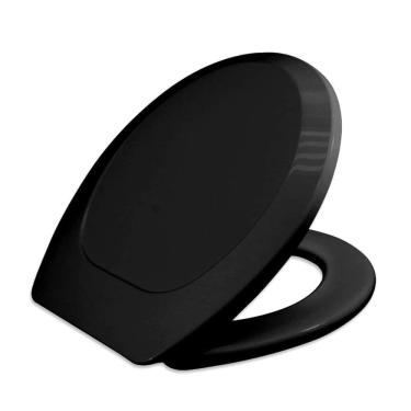 Imagem de Assento Sanitário Oval Premium Universal Tupan Preto
