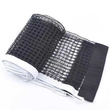 Imagem de Rede de pingue-pongue de nylon ISCRIO Ping Pong Net para uso interno ao ar livre, academia, preto, tênis, mesa, rede de reposição