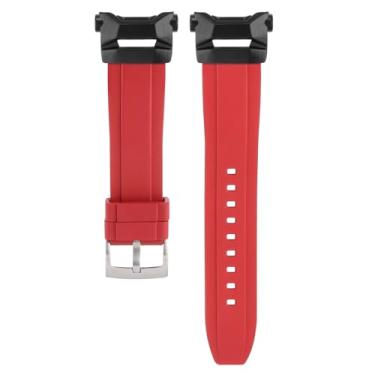 Imagem de Shangshi Pulseira de borracha para relógio Casio GSW-H1000 GSW H1000 (vermelha)
