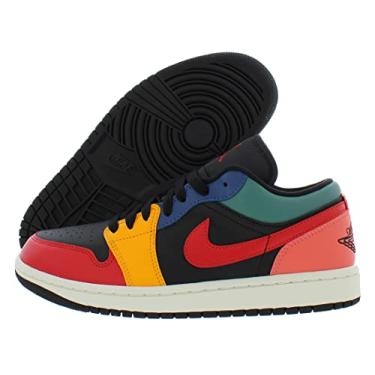 Imagem de Women's Jordan 1 Low SE Black/Fire Red-Taxi (DN3739 060) - 5.5