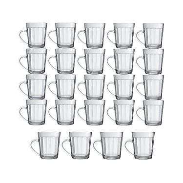 Imagem de Caneca Xicara Café Capuccino Chocolate Quente Chá Americana 270ml - Kit 24 Unidades
