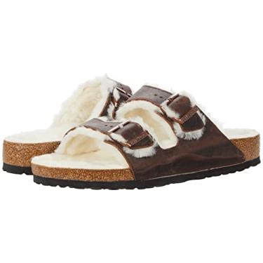 Imagem de Birkenstock Sandálias femininas Arizona SFB, Habana/natural, 40