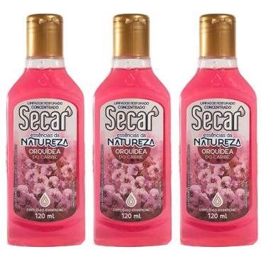 Imagem de Kit C/3un Limpador Perfumado Concentrado Secar 120ml (Orquídeas do Caribe)