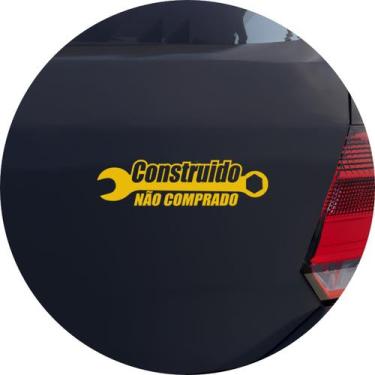 Imagem de Adesivo de Carro Construído Não Comprado Tuning - Melhor Adesivo, Amar