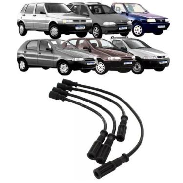 Imagem de Jogo Cabo De Vela Ngk Palio Fiorino Siena Uno 1.0 1.5 8v - ILM Cabos d