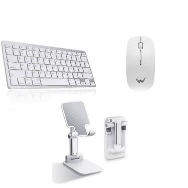 Imagem de Capa com teclado e Mouse bluetooth P tablet Samsung Galaxy A8 X205 10.