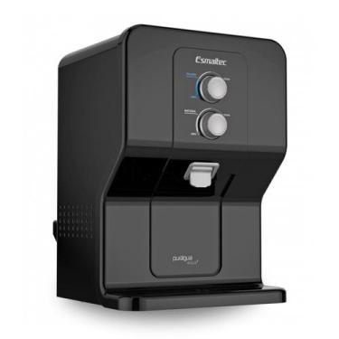 Imagem de Purificador de água esmaltec acqua7 com compressor , Preto, 110V