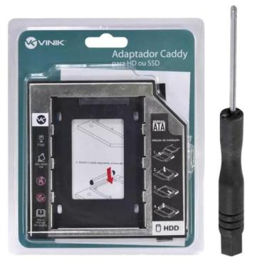 Imagem de Adaptador Caddy Vinik Para Hd Ssd Suporta 2.5 HD SATA I II III SSD Dis