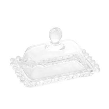 Imagem de Manteigueira Cristal Pearl 11x7x7cm Wolff