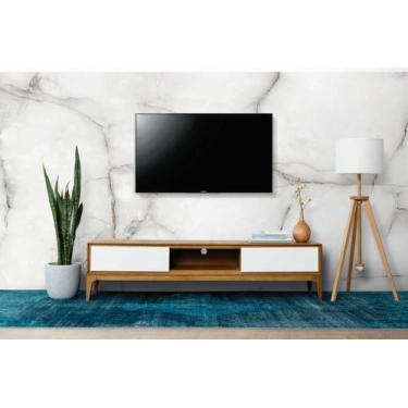 Imagem de Papel de Parede Painel 3D Mármore Carrara Branco 3,5M Auto Colante Lav