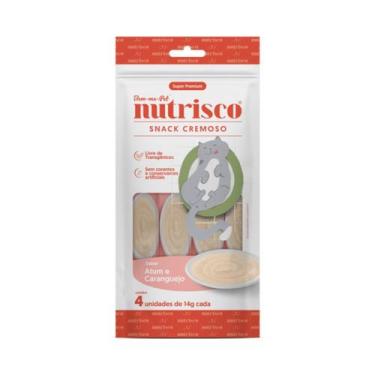 Imagem de Petisco Nutrisco para Gatos Adultos Atum e Caranguejo - Pacote com 04 