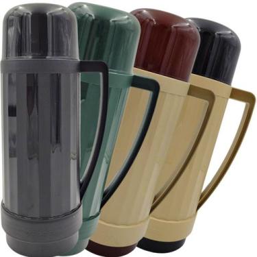 Imagem de Garrafa Termica Café 1 L Rosca Aladdin Continental Tereré, PRETO