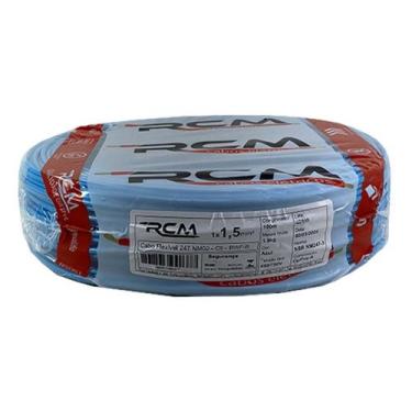 Imagem de Cabo Flexível 1,50MM 750V Azul Rolo Com 100M RCM