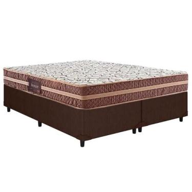 Imagem de Conjunto Box Queen: Colchão Anatômico Herval D28/AG65 Bermont + Base C