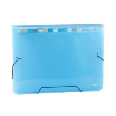 Imagem de Pasta Sanfonada A4 12 Divisões Azul 6090Pp Az Dac