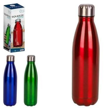 Imagem de Garrafa Aço Inox 750ml Academia Caminhada Squeeze - ZEIN