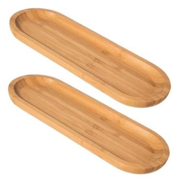 Imagem de 2un Bandeja de Pia de Banheiro OU Osaka Bambu 29cm