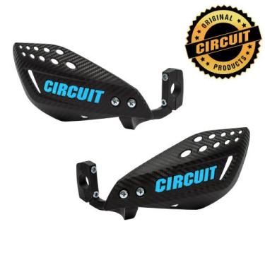 Imagem de Par Protetor de Mão Circuit Vector Moto Motocicletas Universal CIRCUIT