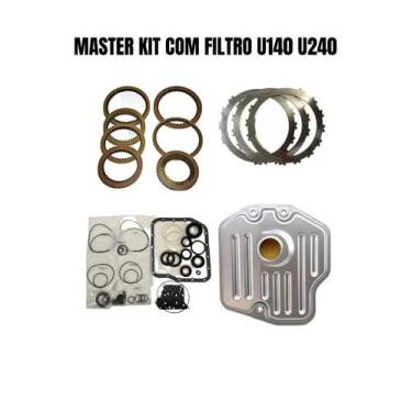 Imagem de Master kit com filtro do câmbio automático u140 u240 - TRANSNATION