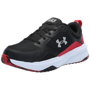 Imagem de Under Armour Tênis masculino Charged Edge, (003) preto/vermelho/cinza moderno, 9 X-Wide