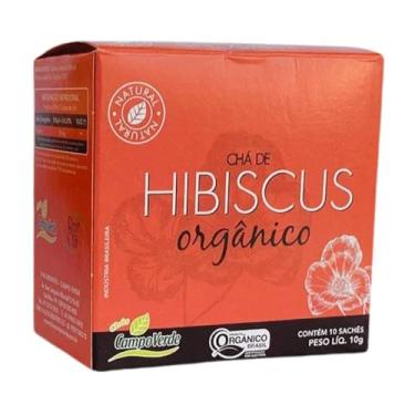 Imagem de Hibiscus Chá Orgânico de Hibisco Campo Verde 10 sachês