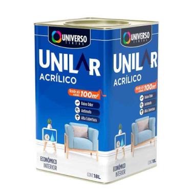 Imagem de Tinta Acrílica Econômica Interna Unilar Concreto Interior Universo 18 