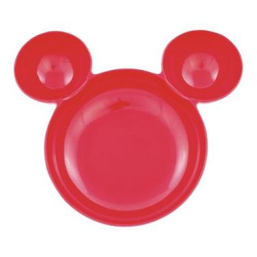 Imagem de BOWL FORMATO MICKEY C/ORELHAS NATALINO MELAMINA 30cm DISNEY - Cromus