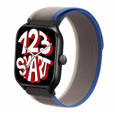 Imagem de Pulseira Nylon Nova para GTS 4 /GTS 4 Mini /GTS 3 /GTS 2 Mini - Cinza 